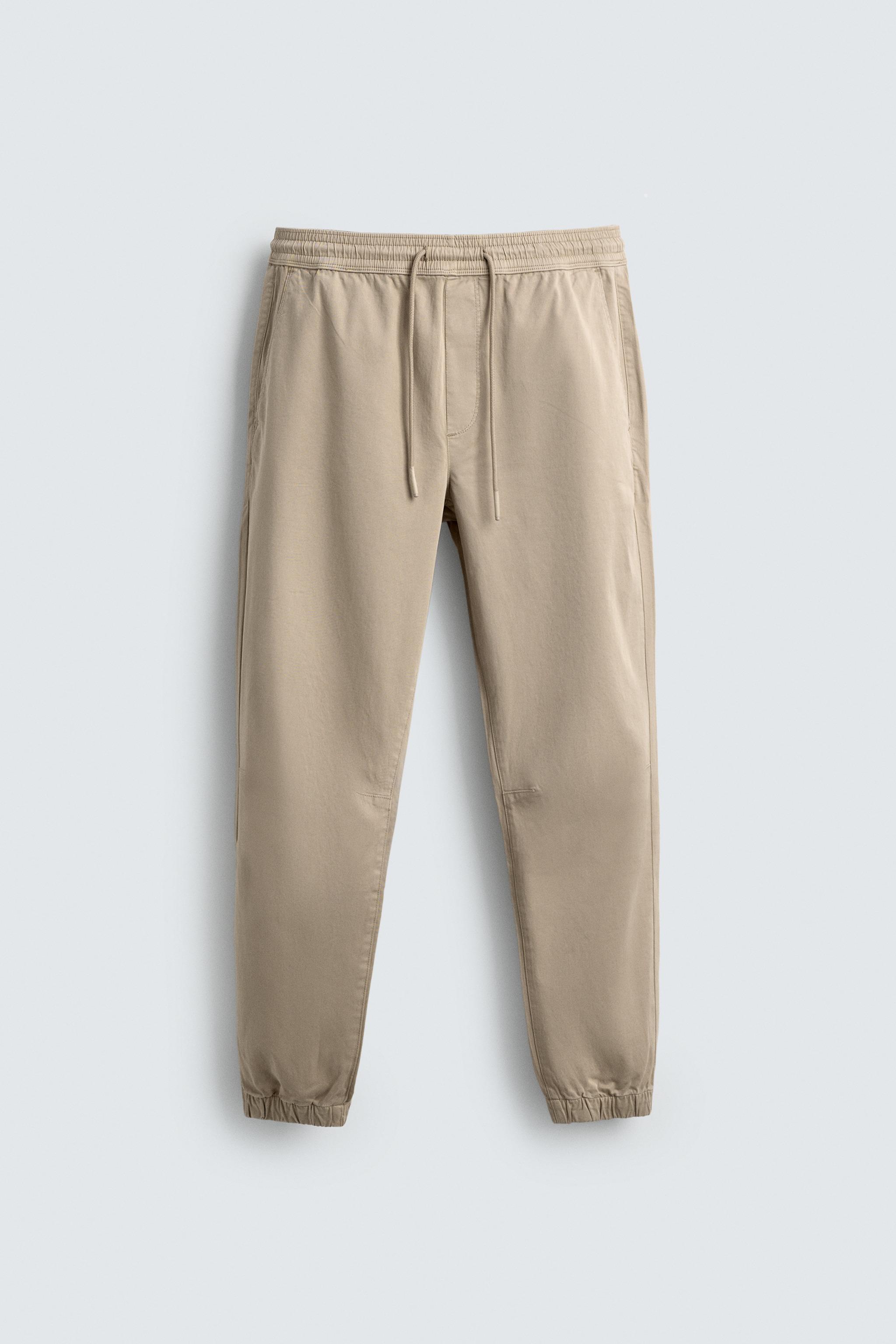 SLIM FIT JOGGER WAIST PANTS